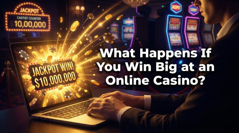 What Happens If You Win Big at an Online Casino?